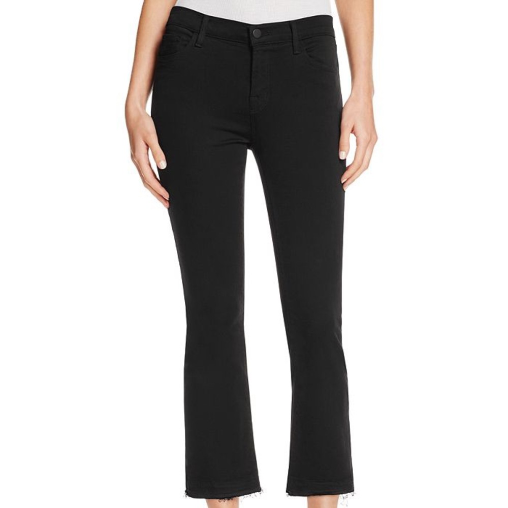 J Brand Selena Cropped Bootcut Jeans